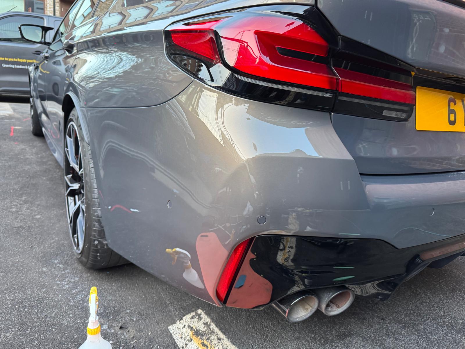 Rear Quarter Repair & Respray, BMW 5 Series - after